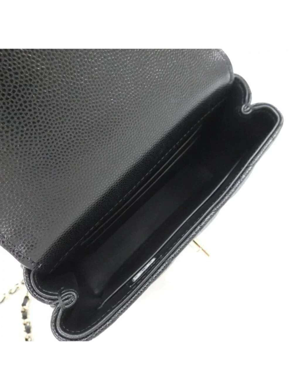 Chanel Chain Clutch Black